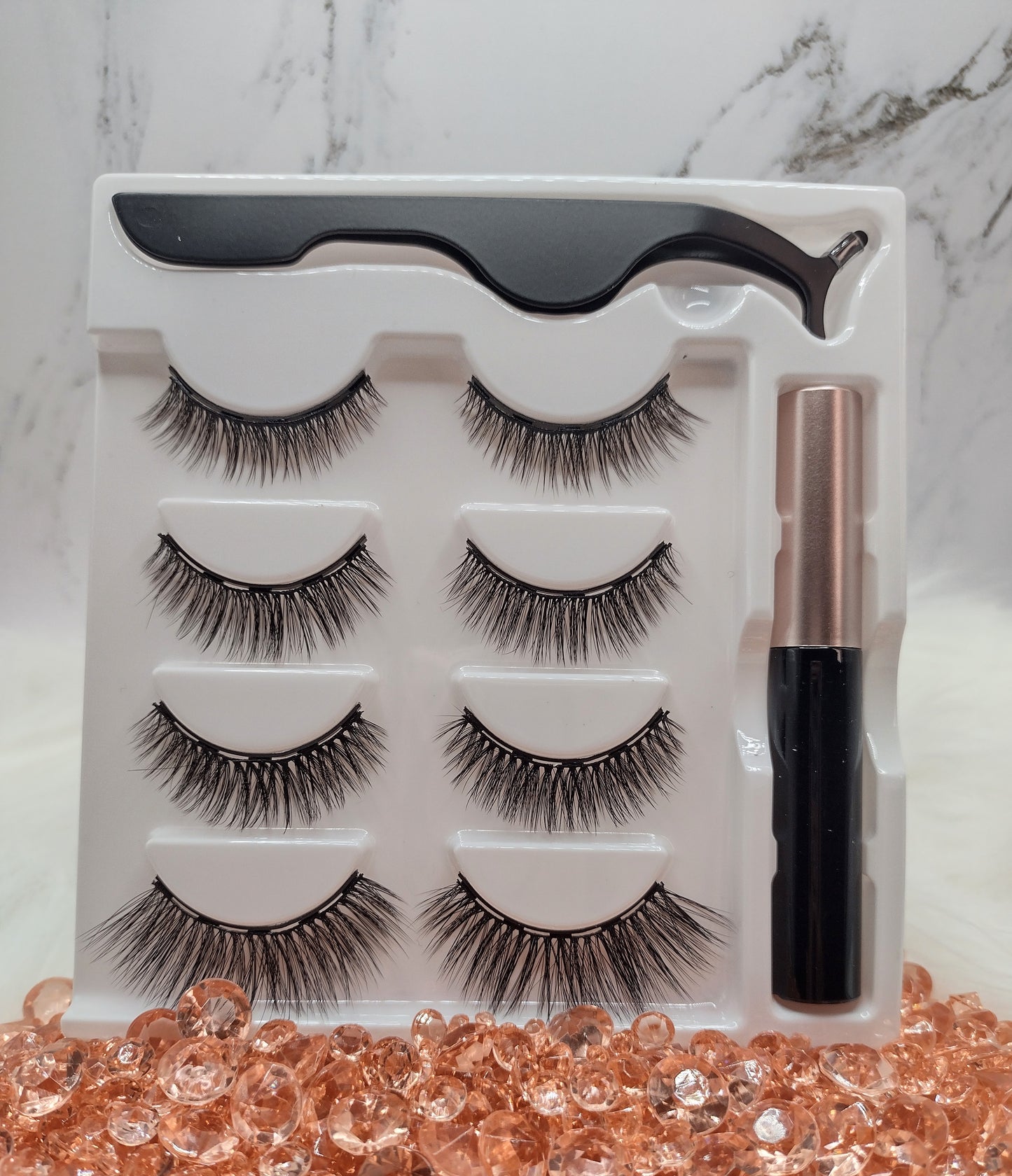 Magnetic Faux Mink Eyelashes: Lash Magic, No Glue Required! π«ποΈ