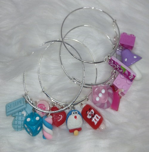 Adult Junk Silver Bangle Bracelet