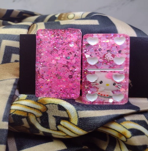 Hello Kitty Domino Delight (professional size dominos/Made to order)