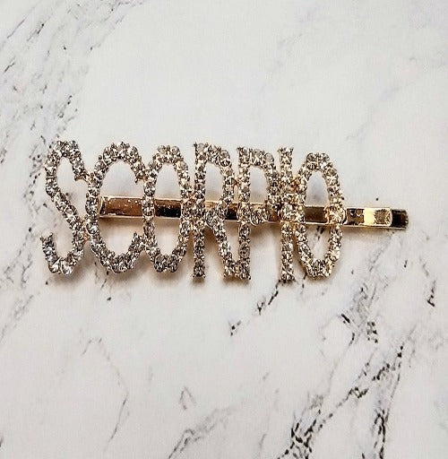 Zodiac Hair Pins (Gold or Silver)