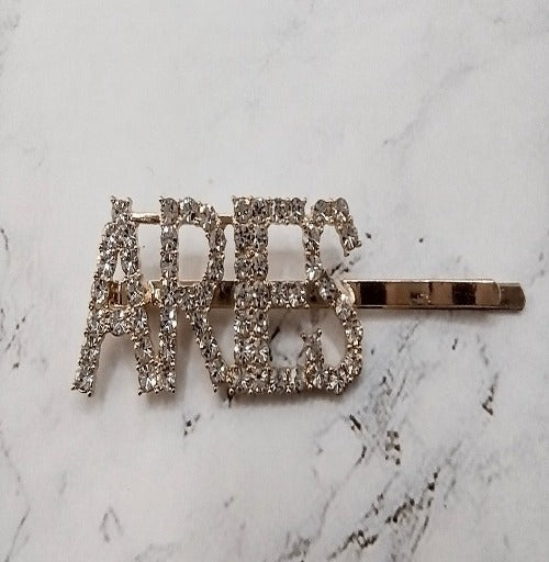 Zodiac Hair Pins (Gold or Silver)
