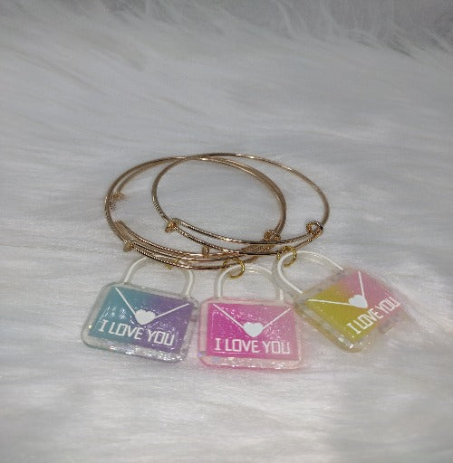 Kids Pretty Girl Bangle Bracelet
