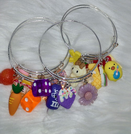 Adult Junk Silver Bangle Bracelet