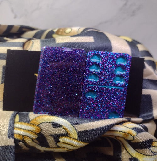Purple Rain Dominoes (professional size dominos)